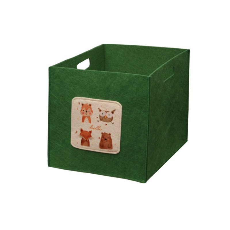 Aberto Design Felt Basket HMY - 6258 Green
Cream
