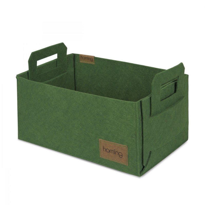 Aberto Design Felt Basket HMY - 6260 Green