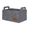 Aberto Design Felt Basket HMY - 6259 Grey