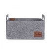 Aberto Design Felt Basket HMY - 6259 Grey