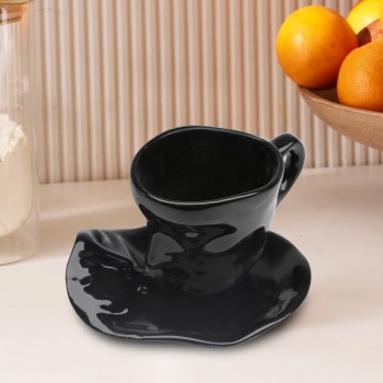 Mug Set (2 Pieces) HMY-6406 Black