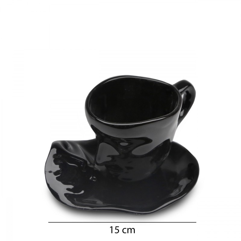 Aberto Design Mug Set (2 Pieces) HMY-6406 Black