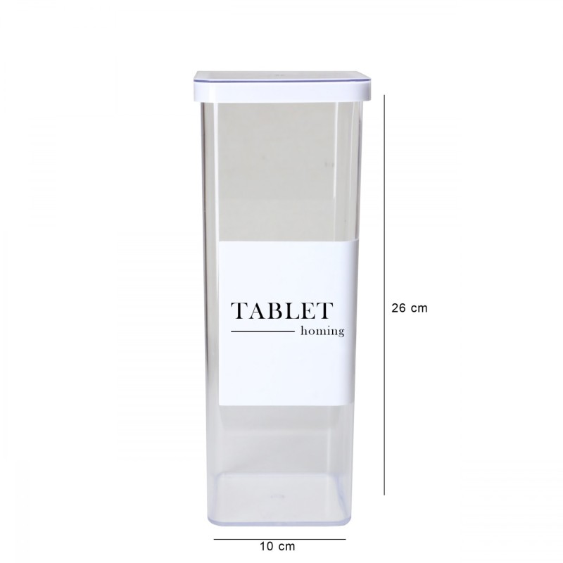 Aberto Design Storage Box HMY-6380 Transparent