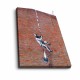 Decorative Canvas Painting 4570BANKSY030 Multicolor Decorative Canvas Painting 4570BANKSY030 Multicolor