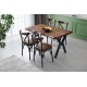 Dining Table Efor - 1412 Walnut Dining Table Efor - 1412 Walnut
