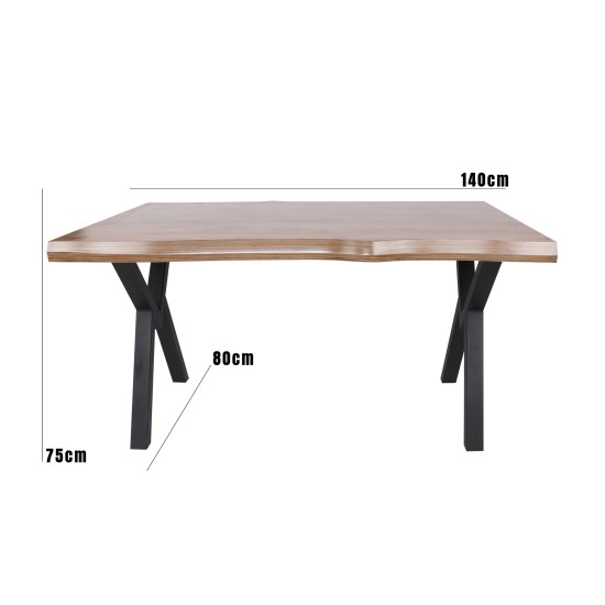 Dining Table Efor - 1412 Walnut Dining Table Efor - 1412 Walnut