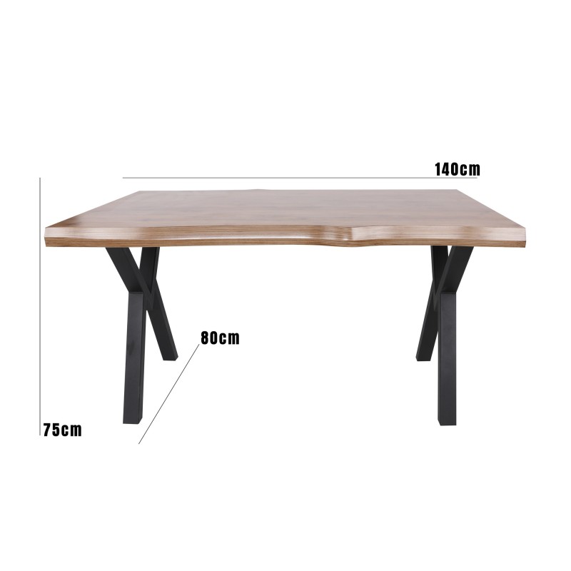 Dining Table Efor - 1412 Walnut