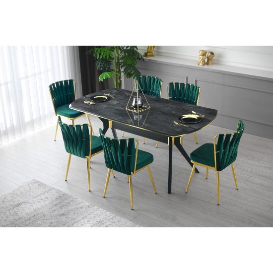 Dining Table İkon - 1001 Multicolor Dining Table İkon - 1001 Multicolor