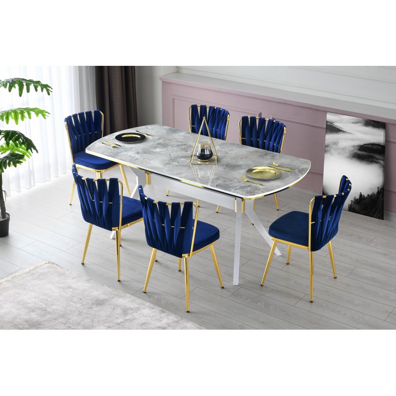 Dining Table İkon - 1002 Multicolor