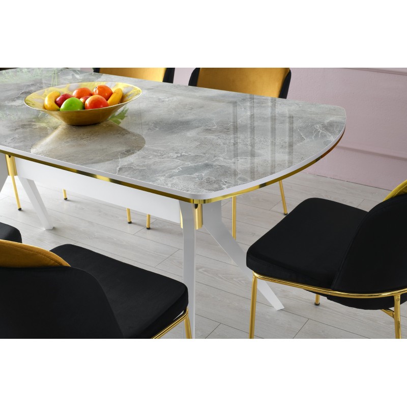 Dining Table İkon - 1002 Multicolor