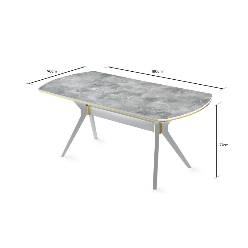 Dining Table İkon - 1002 Multicolor