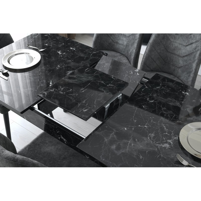 Extendable Dining Table Lotus - 1121 Anthracite