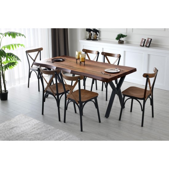 Dining Table Milano - 1031 Walnut