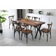 Dining Table Milano - 1031 Walnut