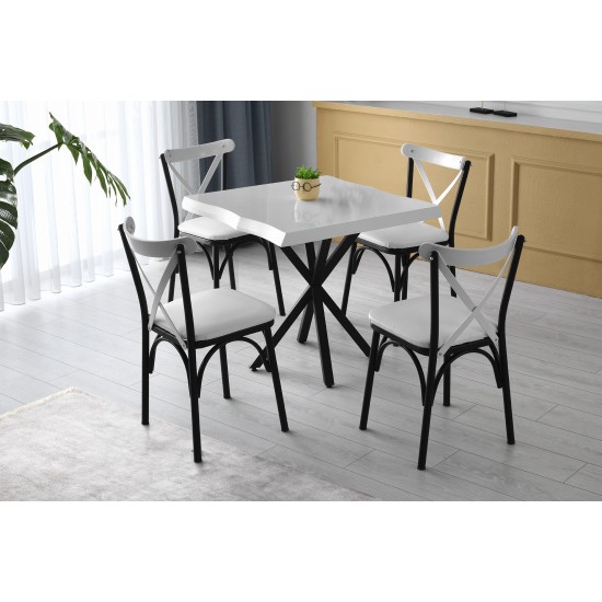 Dining Table Safir - 1461 White Dining Table Safir - 1461 White