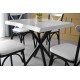 Dining Table Safir - 1461 White Dining Table Safir - 1461 White