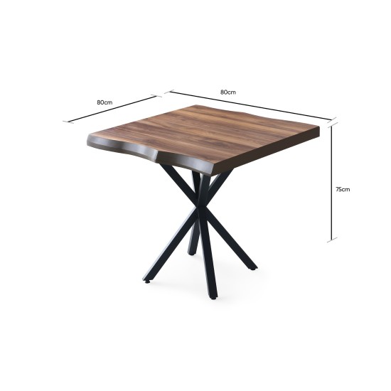 Dining Table Safir - 1462 Walnut
