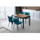 Dining Table Silva - 1011 Atlantic Pine