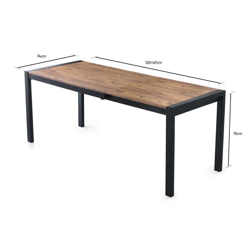 Dining Table Silva - 1011 Atlantic Pine