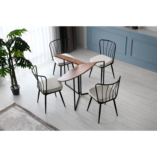 Dining Table Yaprak - 1201 Atlantic Pine Hanah Home Dining Table Yaprak - 1201 Atlantic Pine