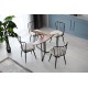 Dining Table Yaprak - 1201 Atlantic Pine Hanah Home Dining Table Yaprak - 1201 Atlantic Pine