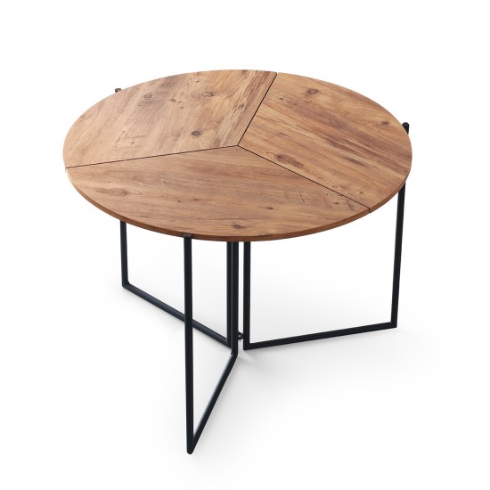 Dining Table Yaprak - 1201 Atlantic Pine Hanah Home Dining Table Yaprak - 1201 Atlantic Pine