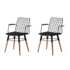 Chair Set (2 Pieces) Trend 270 V2 Black
Walnut