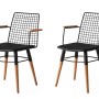 Chair Set (2 Pieces) Trend 270 V2 Black
Walnut