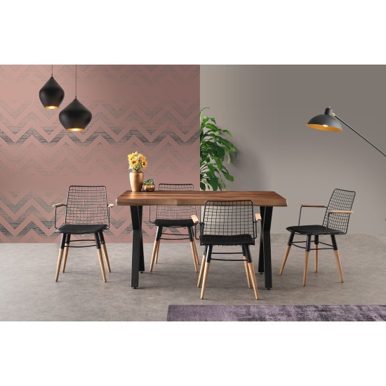 Chair Set (2 Pieces) Trend 270 V2 Black
Walnut Chair Set (2 Pieces) Trend 270 V2 Black
Walnut