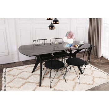 Dining Table Ares 1041 Black