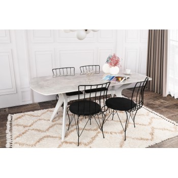 Dining Table Ares 1042 White