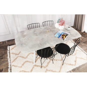 Dining Table Ares 1042 White