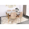 Extendable Dining Table Damla 1102 Gold
White