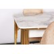 Extendable Dining Table Damla 1102 Gold
White