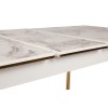 Extendable Dining Table Damla 1102 Gold
White