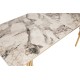 Extendable Dining Table Damla 1102 Gold
White