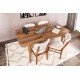 Extendable Dining Table Inci 1141 Walnut