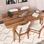 Extendable Dining Table Inci 1141 Walnut