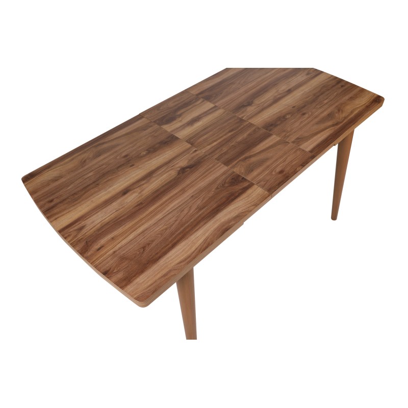Extendable Dining Table Inci 1141 Walnut