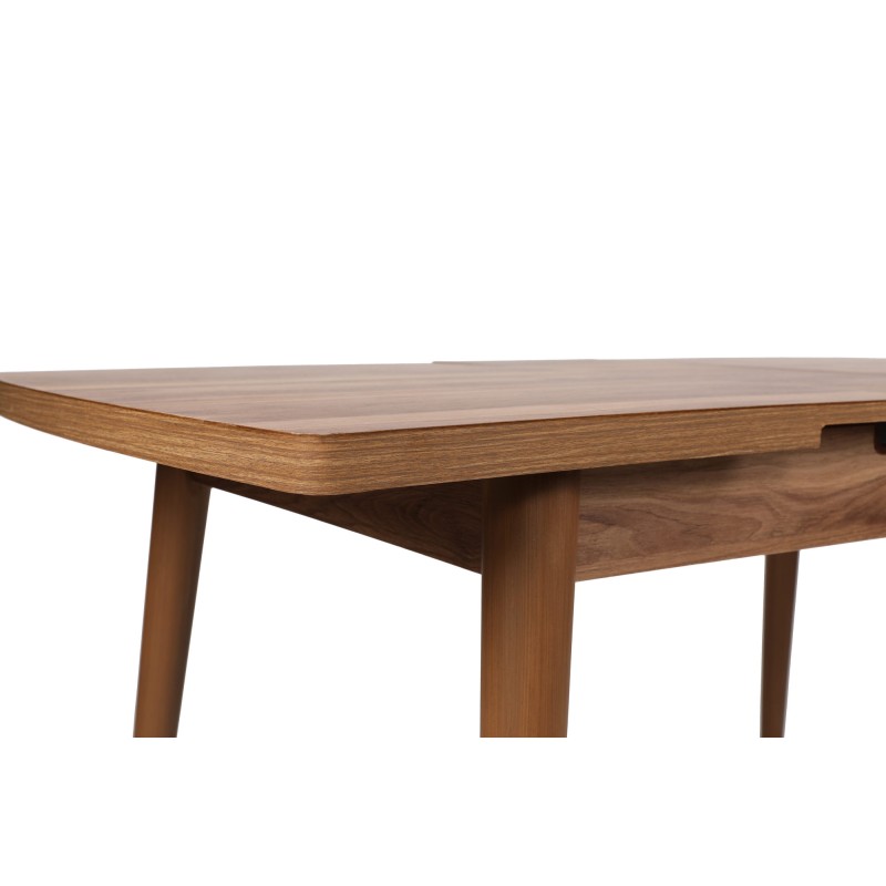 Extendable Dining Table Inci 1141 Walnut