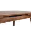 Extendable Dining Table Inci 1141 Walnut