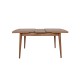Extendable Dining Table Inci 1141 Walnut