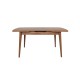 Extendable Dining Table Inci 1141 Walnut