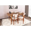 Extendable Dining Table Inci 1141 Walnut
