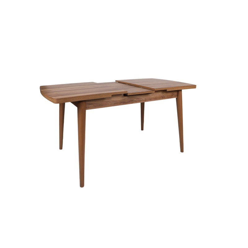 Extendable Dining Table Inci 1141 Walnut
