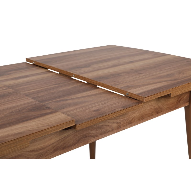 Extendable Dining Table Inci 1141 Walnut