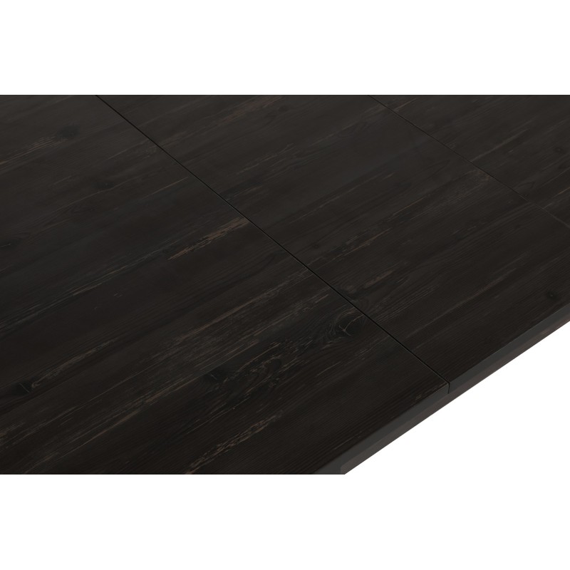 Extendable Dining Table Inci 1143 Black