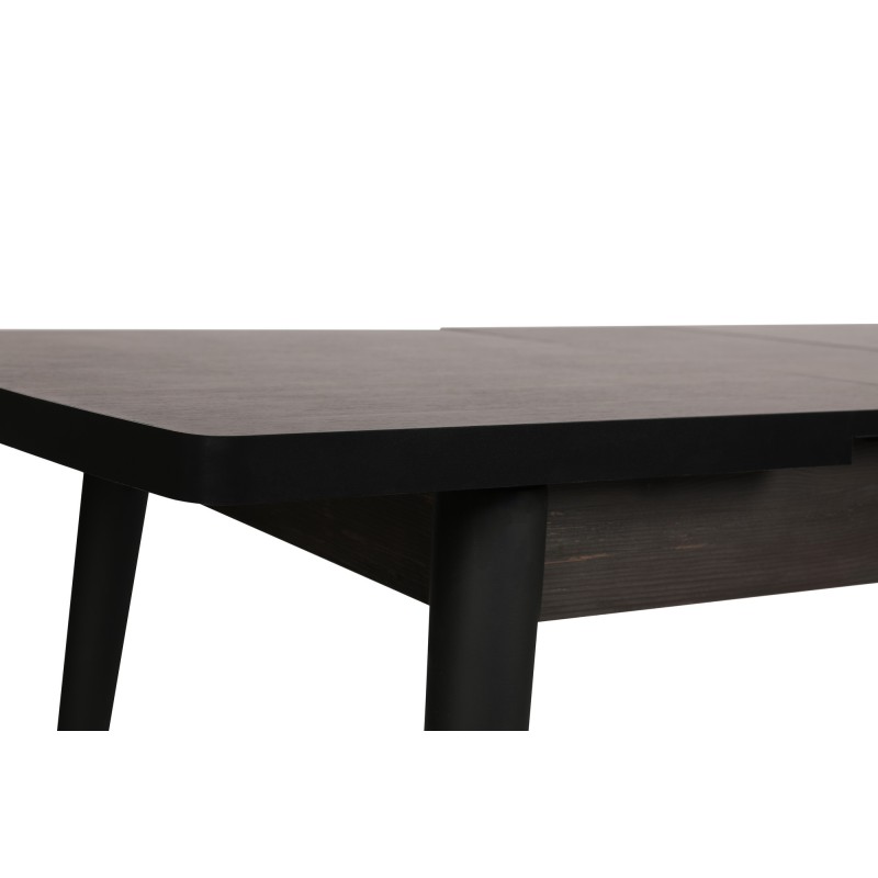 Extendable Dining Table Inci 1143 Black