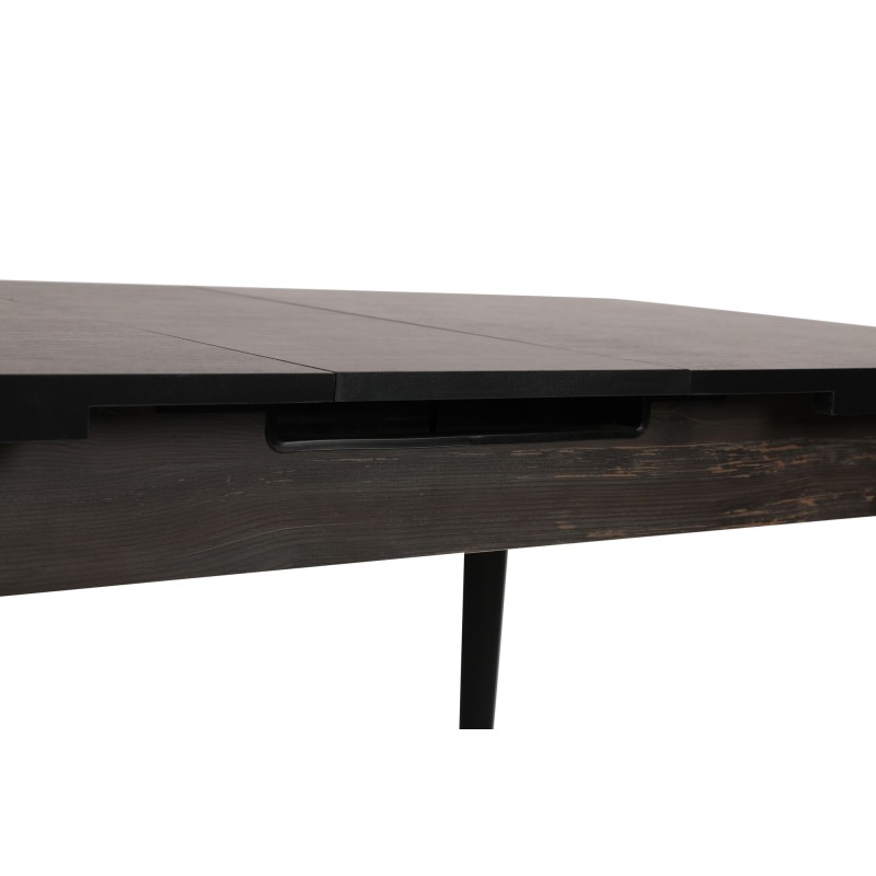 Extendable Dining Table Inci 1143 Black