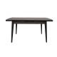 Extendable Dining Table Inci 1143 Black